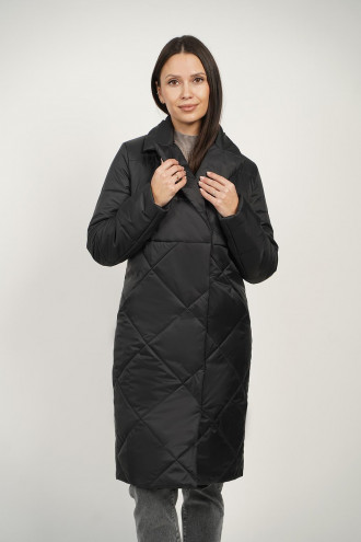 пальто деми 53959 черный