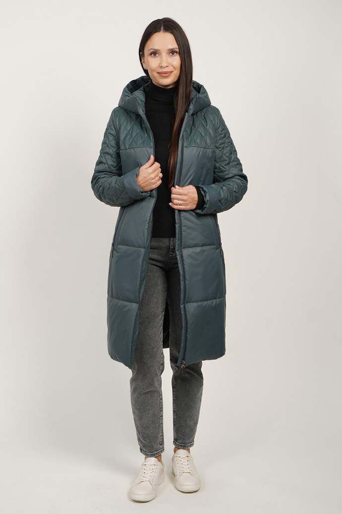 пальто деми 53957 маренго