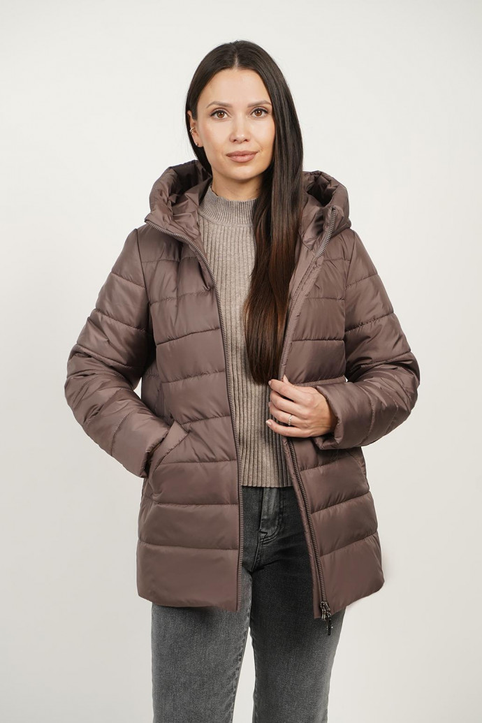 куртка деми 53905 кофе